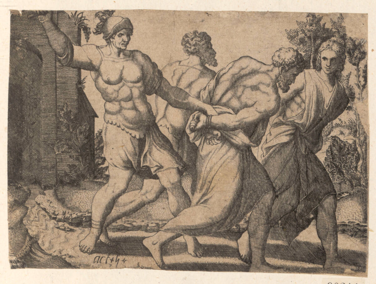Szene aus dem Neuen Testament, Raphael, 1550–1750