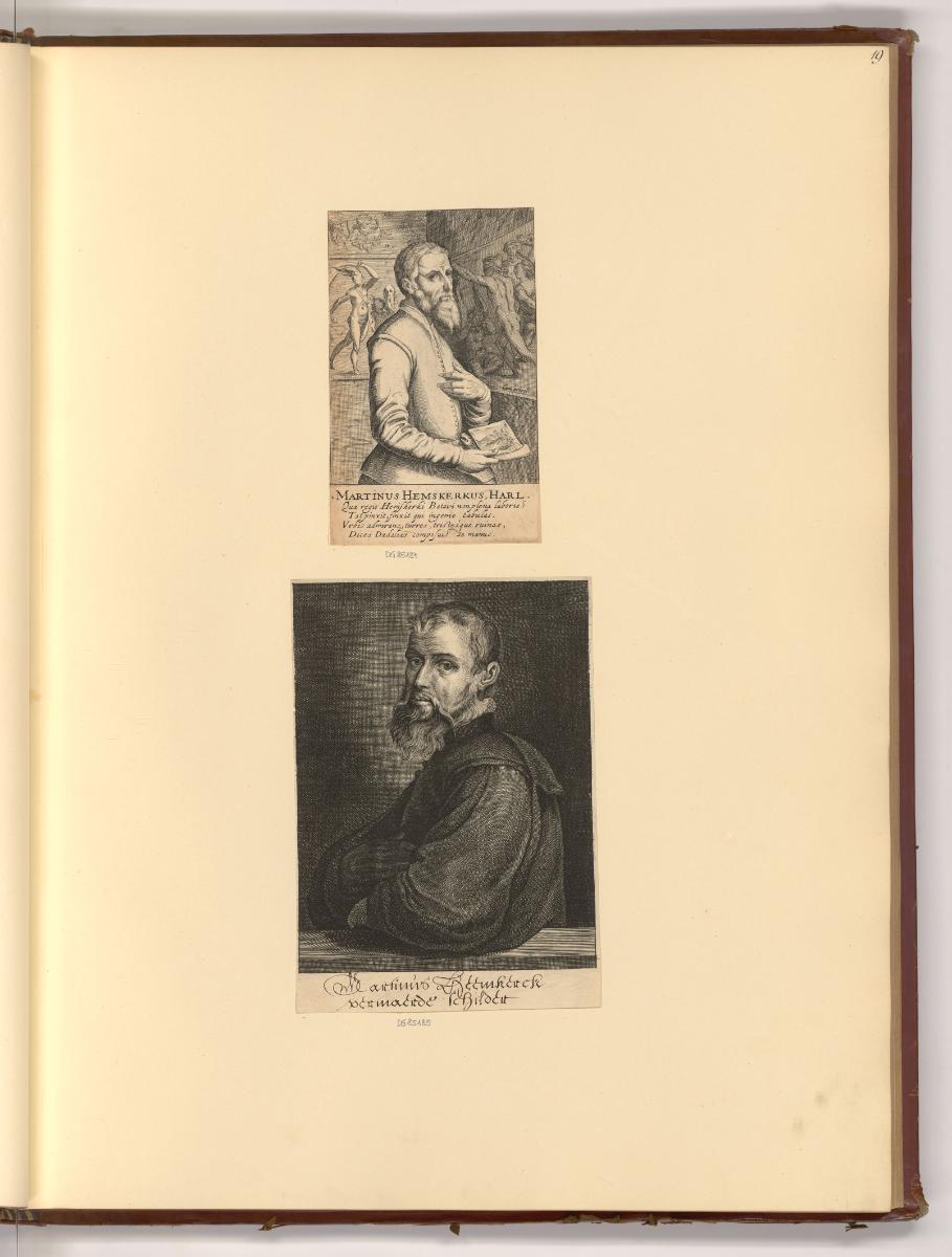 Michel Coxcie; Martin van Heemskerk, Porträt Martin van Heemskerk, Inv. Nr.: Holland nach Sekti…