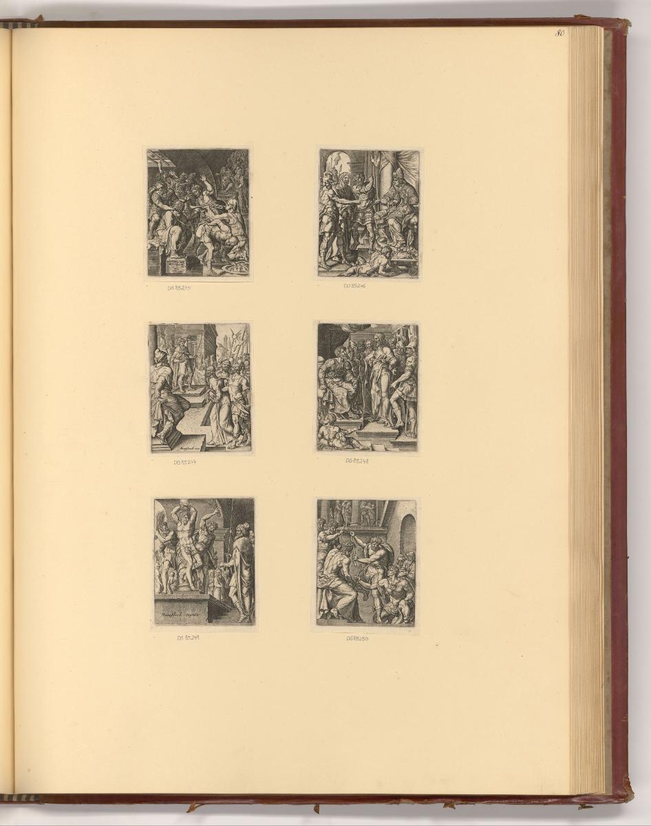 Michel Coxcie; Martin van Heemskerk, Die Passion Christi, Inv. Nr.: Holland nach Sektionen II/2…