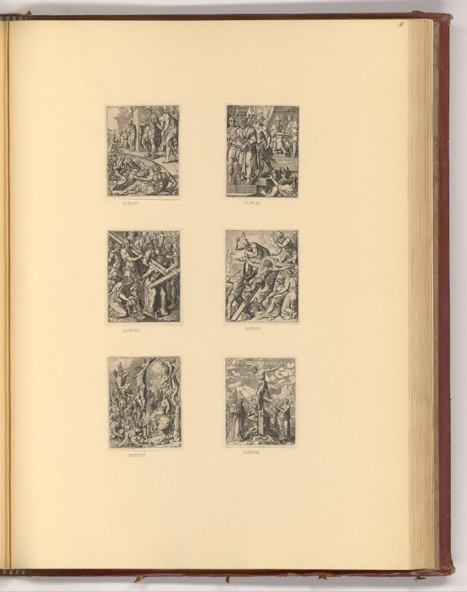 Michel Coxcie; Martin van Heemskerk, Die Passion Christi, Inv. Nr.: Holland nach Sektionen II/2…