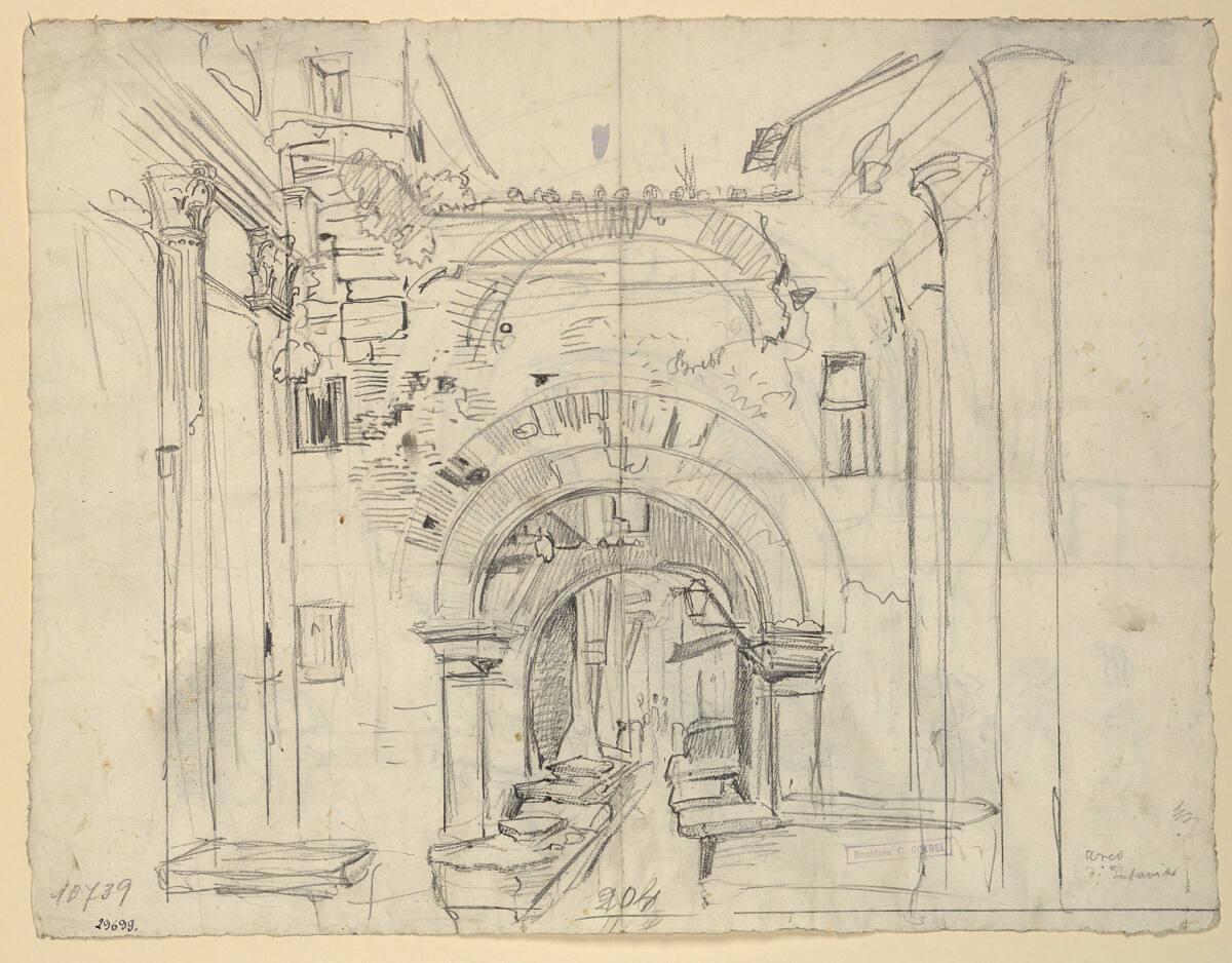 Carl Goebel, Arco di Patavia, Inv. Nr.: 29699r