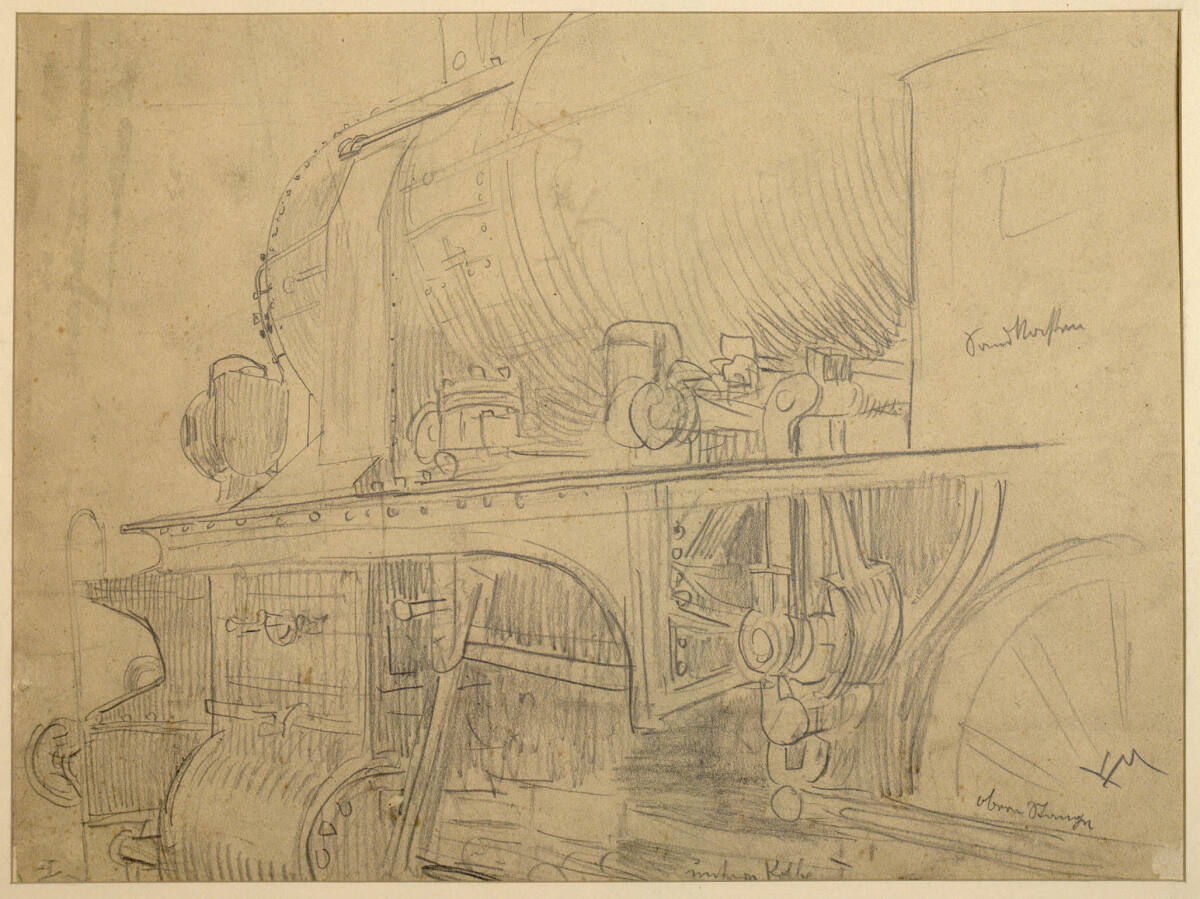 Studie: Lokomotive, Ludwig Michalek
