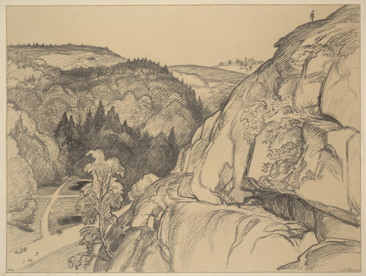 Tal bei Eisenach, Ludwig von Hofmann