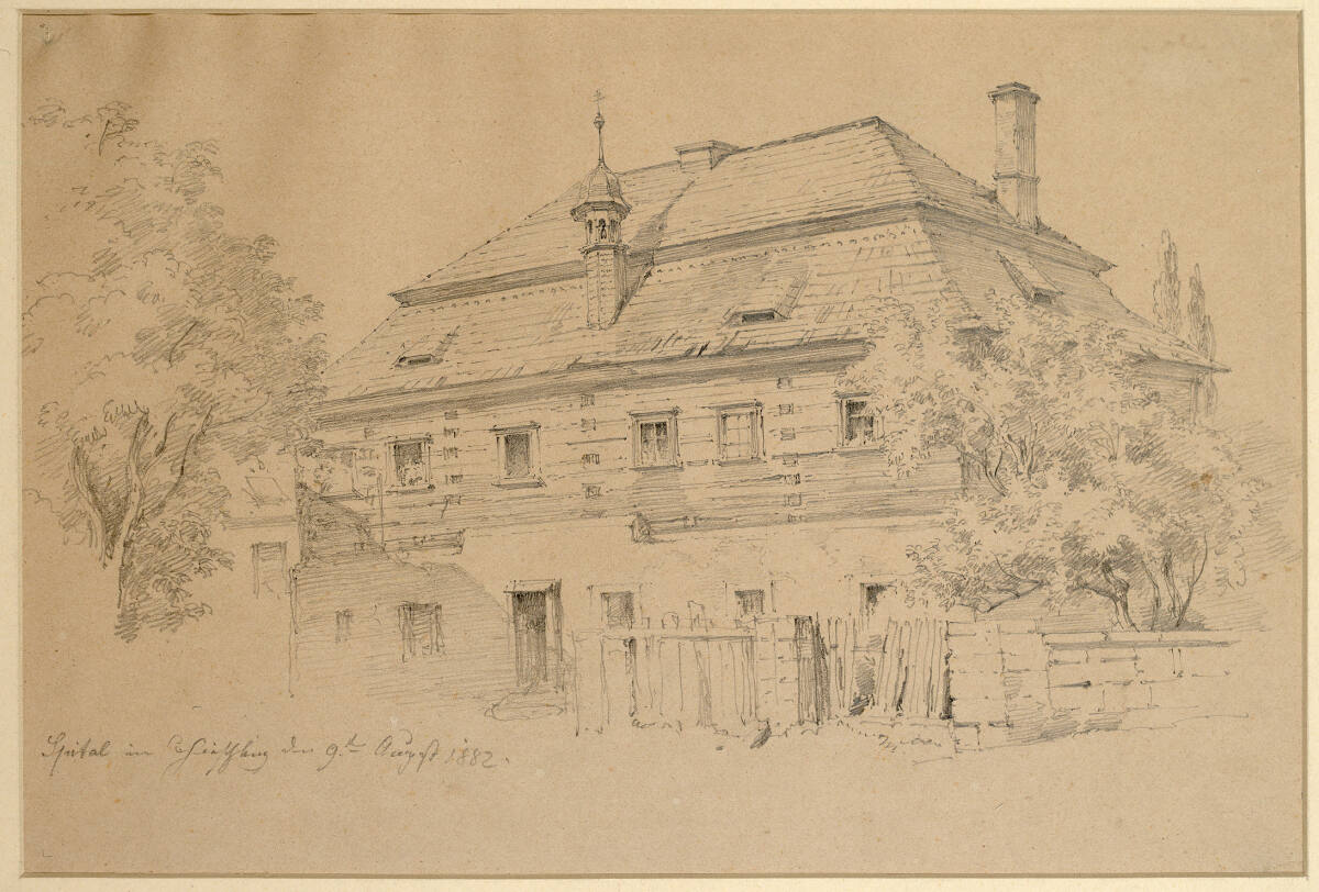 Spital in Hirschberg, Franz Reinhold, 1882