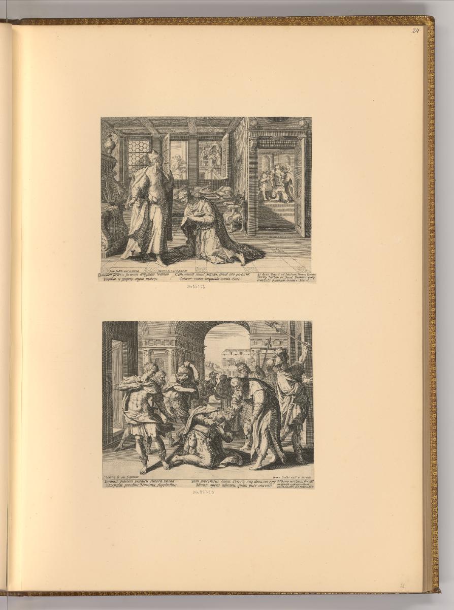 Martin de Vos, Davids Buße; Nathan sagt den Tod des Sohnes Davids voraus, Inv. Nr.: Holland nac…