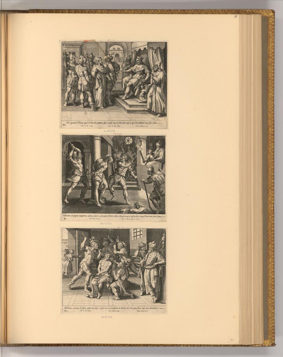 Martin de Vos, Szenen aus dem Leben Christi, Inv. Nr.: Holland nach Sektionen II/6, H/II/6/81