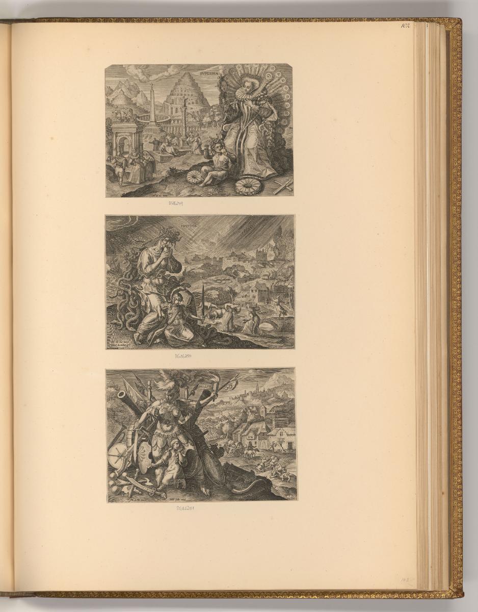 Marten de Vos Vol. II, Circulus Vicissitudinis Rerum Humanarum, Inv. Nr.: Holland nach Sektione…