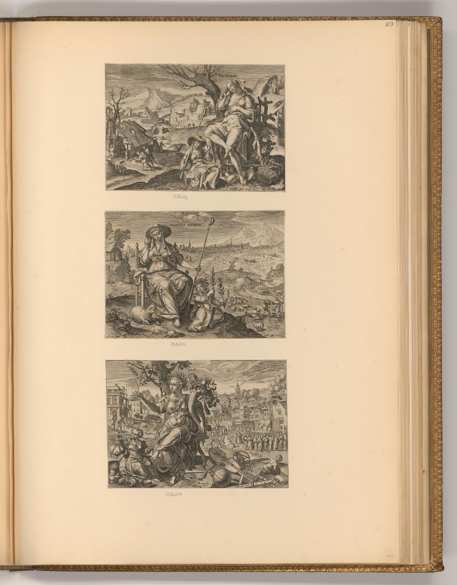 Marten de Vos Vol. II, Circulus Vicissitudinis Rerum Humanarum, Inv. Nr.: Holland nach Sektione…