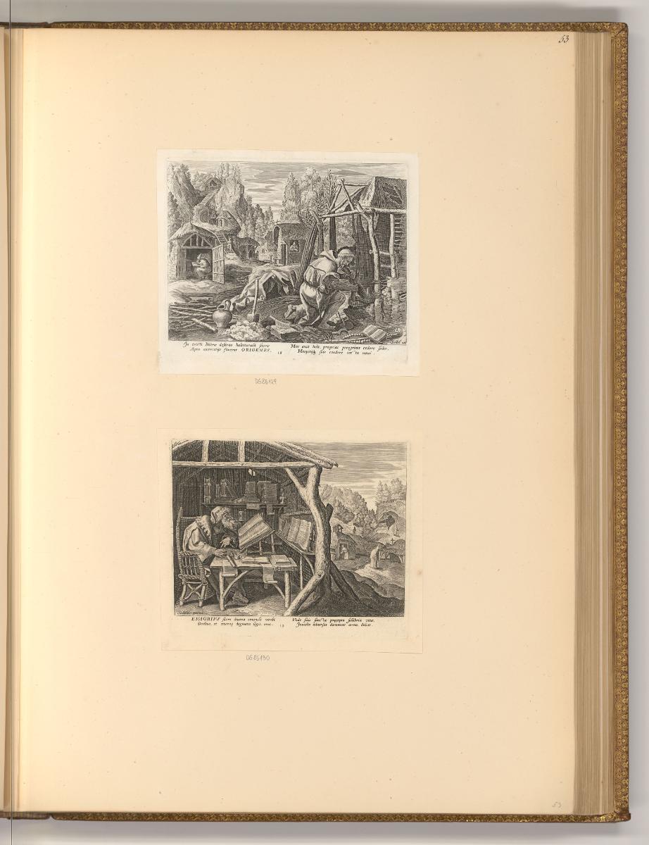 Marten de Vos Vol. II, Origenes; Euagrius, Inv. Nr.: Holland nach Sektionen II/7, H/II/7/53