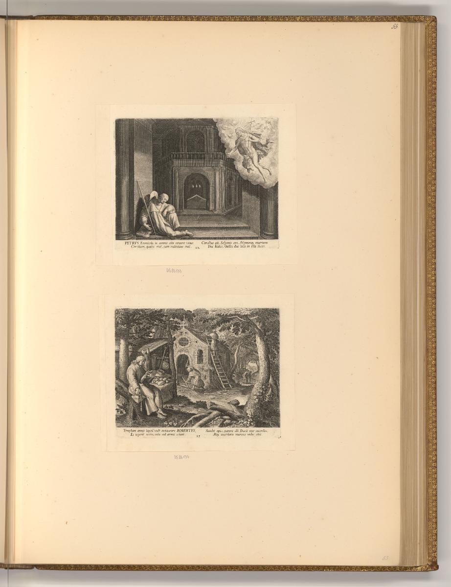 Marten de Vos Vol. II, Petrus; Robertus, Inv. Nr.: Holland nach Sektionen II/7, H/II/7/55