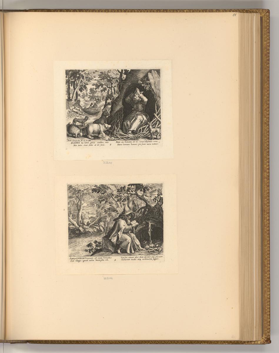 Marten de Vos Vol. II, Blasius; Quiriaco, Inv. Nr.: Holland nach Sektionen II/7, H/II/7/61