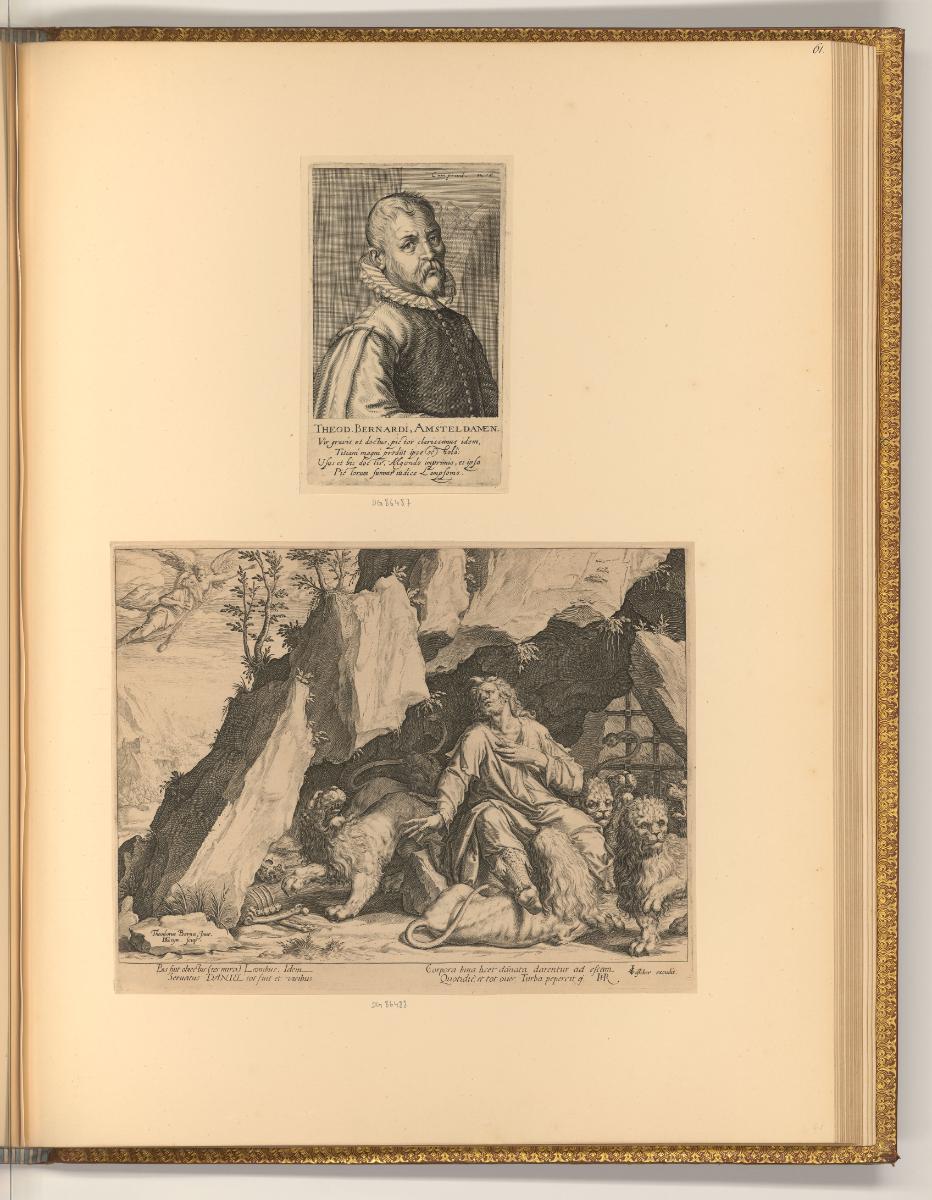 Gillis Mostaert. Marc Gerards. Hans Bol. Dirk Barentsen. Adrian de Weerdt., Porträt Theod. Bern…