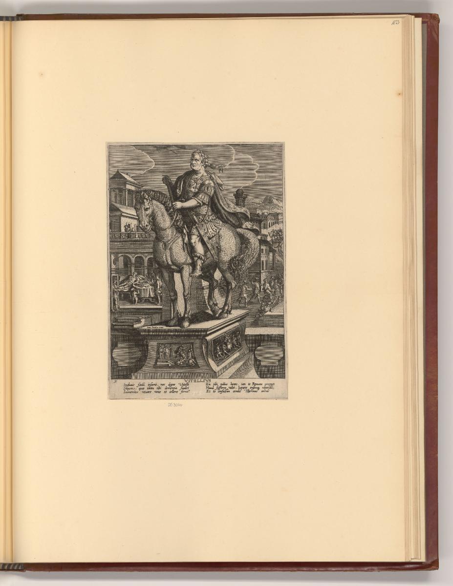 Jean Stradanus ou van der Straet Vol I., Römische Kaiser zu Pferd, Inv. Nr.: Holland nach Sekti…