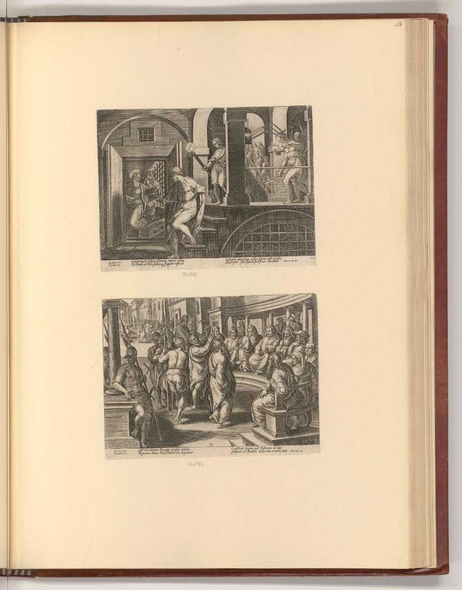 Jean Stradanus ou van der Straet Vol I., Taten der Apostel, Inv. Nr.: Holland nach Sektionen II…