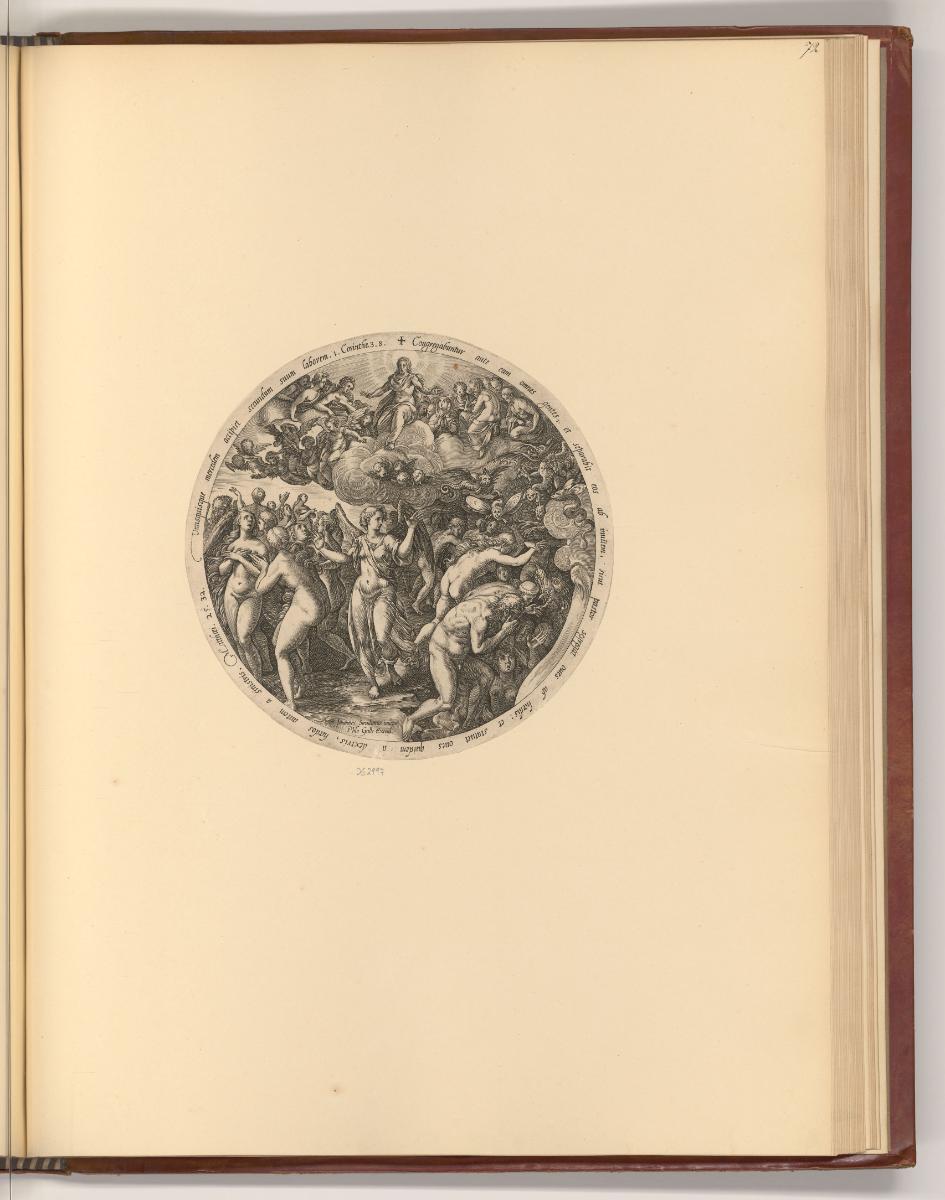 Jean Stradanus ou van der Straet Vol I., Die vier letzten Dinge, Inv. Nr.: Holland nach Sektion…