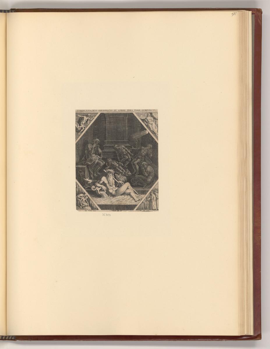Jean Stradanus ou van der Straet Vol I., Der Hungertod des Grafen Ugolino, Inv. Nr.: Holland na…
