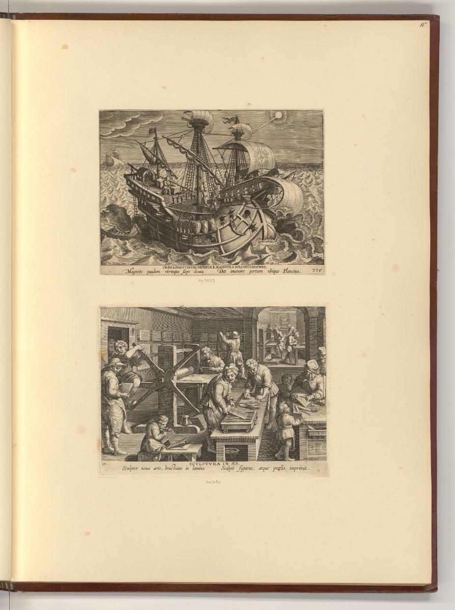 Jean Stradanus ou van der Straet Vol II., Erfindungen und Entdeckungen, Inv. Nr.: Holland nach …