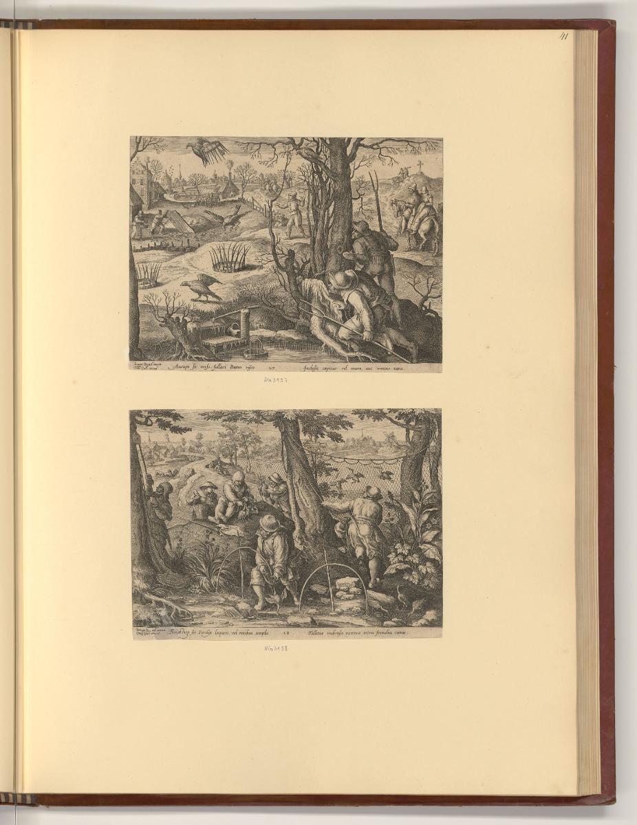 Jean Stradanus ou van der Straet Vol II., Jagden und Tierszenen, Inv. Nr.: Holland nach Sektion…