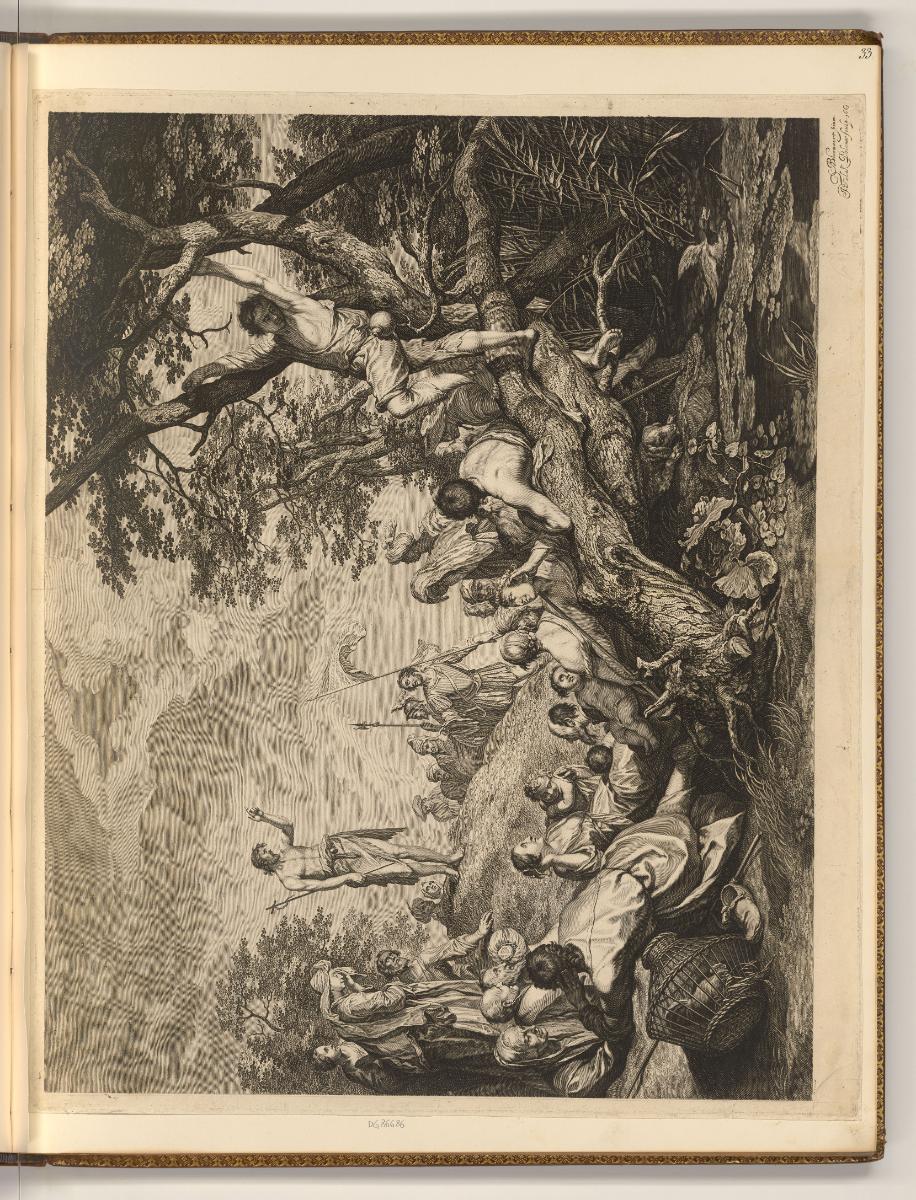 Abraham Bloemaert, Johannes der Täufer predigt in der Wüste, Inv. Nr.: Holland nach Sektionen I…