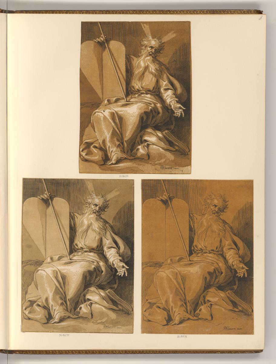 Abraham Bloemaert, Moses, Inv. Nr.: Holland nach Sektionen II/12, H/II/12/5