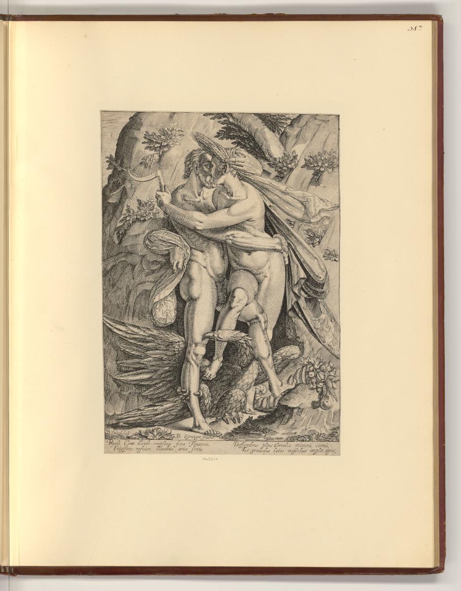 Barthelemi Spranger. Charles van Mander., Jupiter und Ceres, Inv. Nr.: Holland nach Sektionen I…