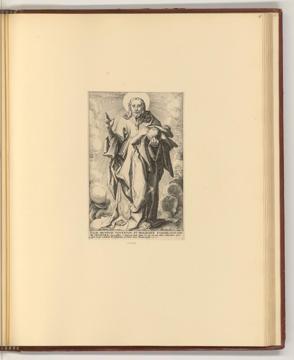 Barthelemi Spranger. Charles van Mander., Christus, Inv. Nr.: Holland nach Sektionen II/14, H/I…
