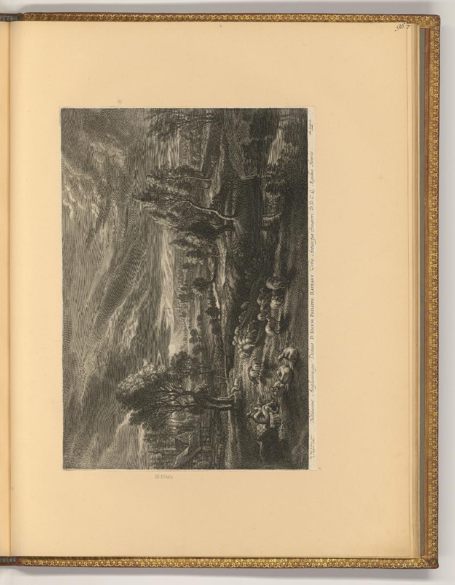 Pierre Paul Rubens Vol. I.; Pièces gravées par Boece et Schelte de Bolswert, Auenlandschaft mit…