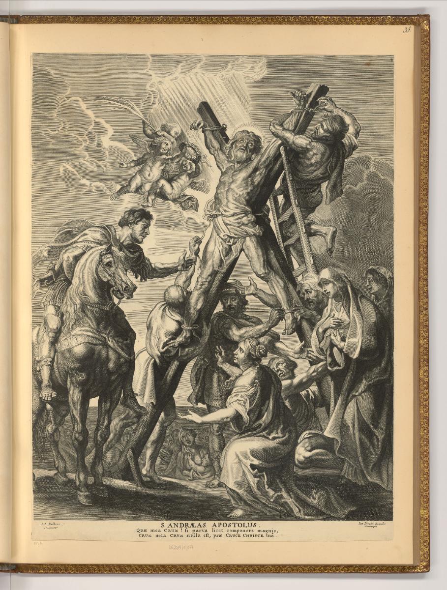 Pierre Paul Rubens Vol. VII. Pièces par des Graveurs du dix-septieme Siècle, Martyrium des hl. …