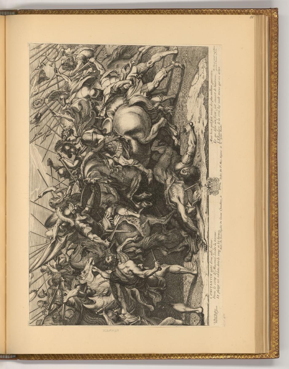 Pierre Paul Rubens Vol. VII. Pièces par des Graveurs du dix-septieme Siècle, Schlacht zwischen …