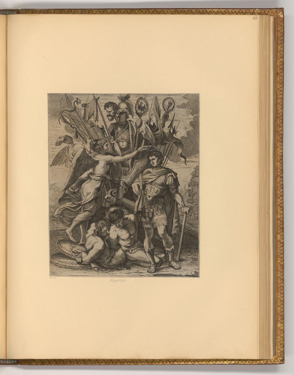 Pierre Paul Rubens Vol. VII. Pièces par des Graveurs du dix-septieme Siècle, Allegorie auf den …
