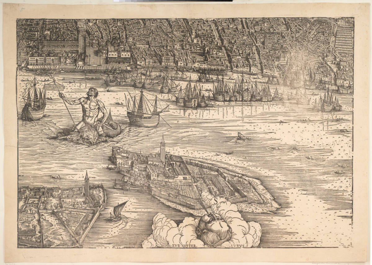 Ansicht von Venedig, Jacopo de' Barbari