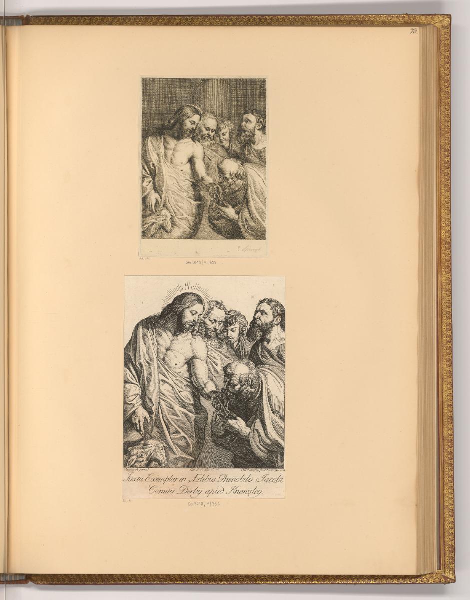 Pierre Paul Rubens Vol. IX. Par différens graveurs du XVIII. Siècle., Die Schlüsselübergabe, In…
