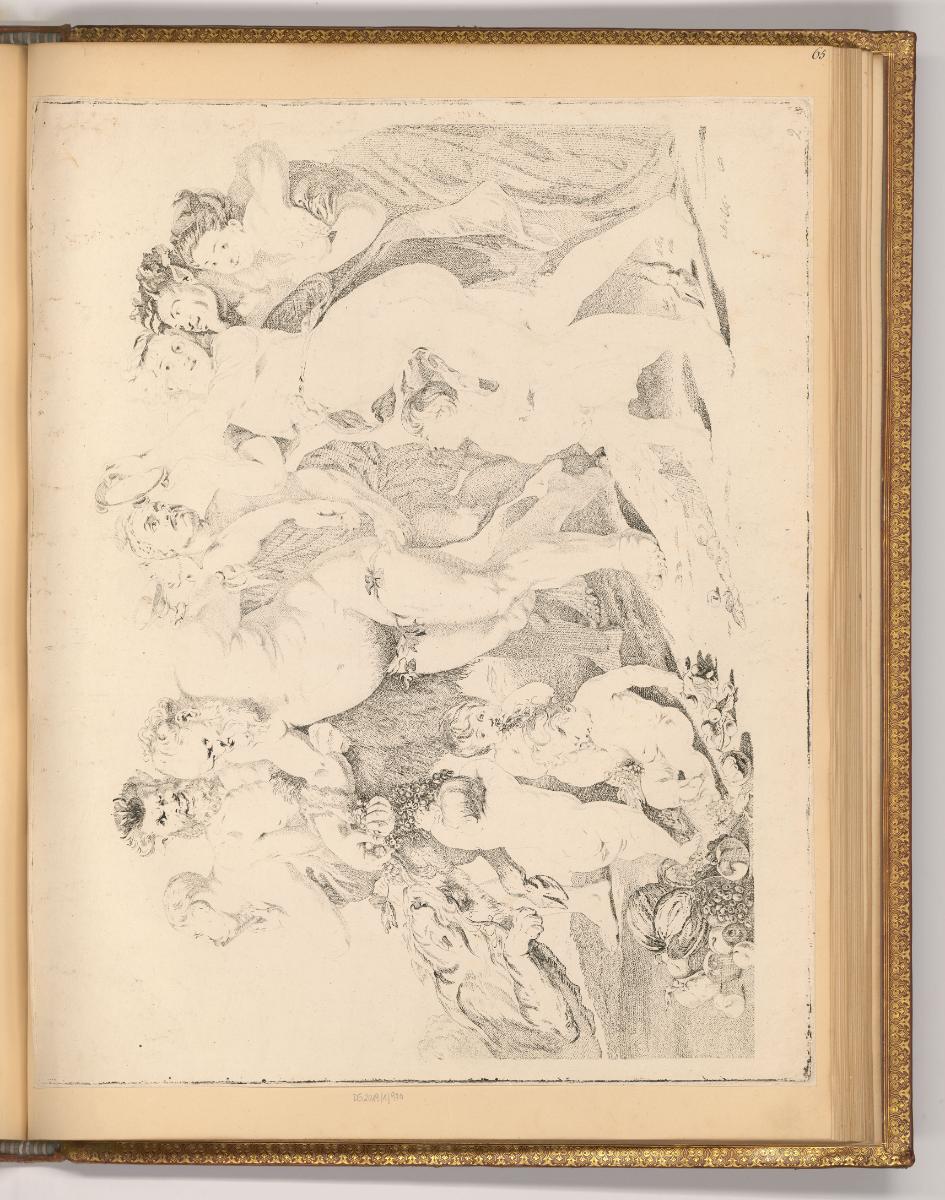 Pierre Paul Rubens Vol. X. par différents graveurs du XVIII. Siècle, Der trunkene Silen, Inv. N…