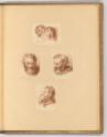 Pierre Paul Rubens Vol. XI. par différents graveurs du XVIII. Siècle, Kopf eines alten Mannes m…