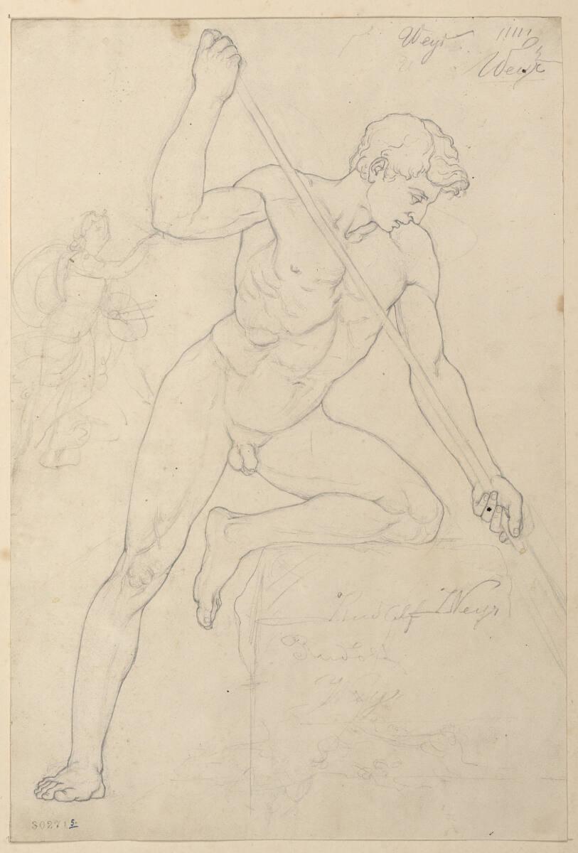 Rudolf Weyr, Figurenskizzen, Inv. Nr.: 30271/5