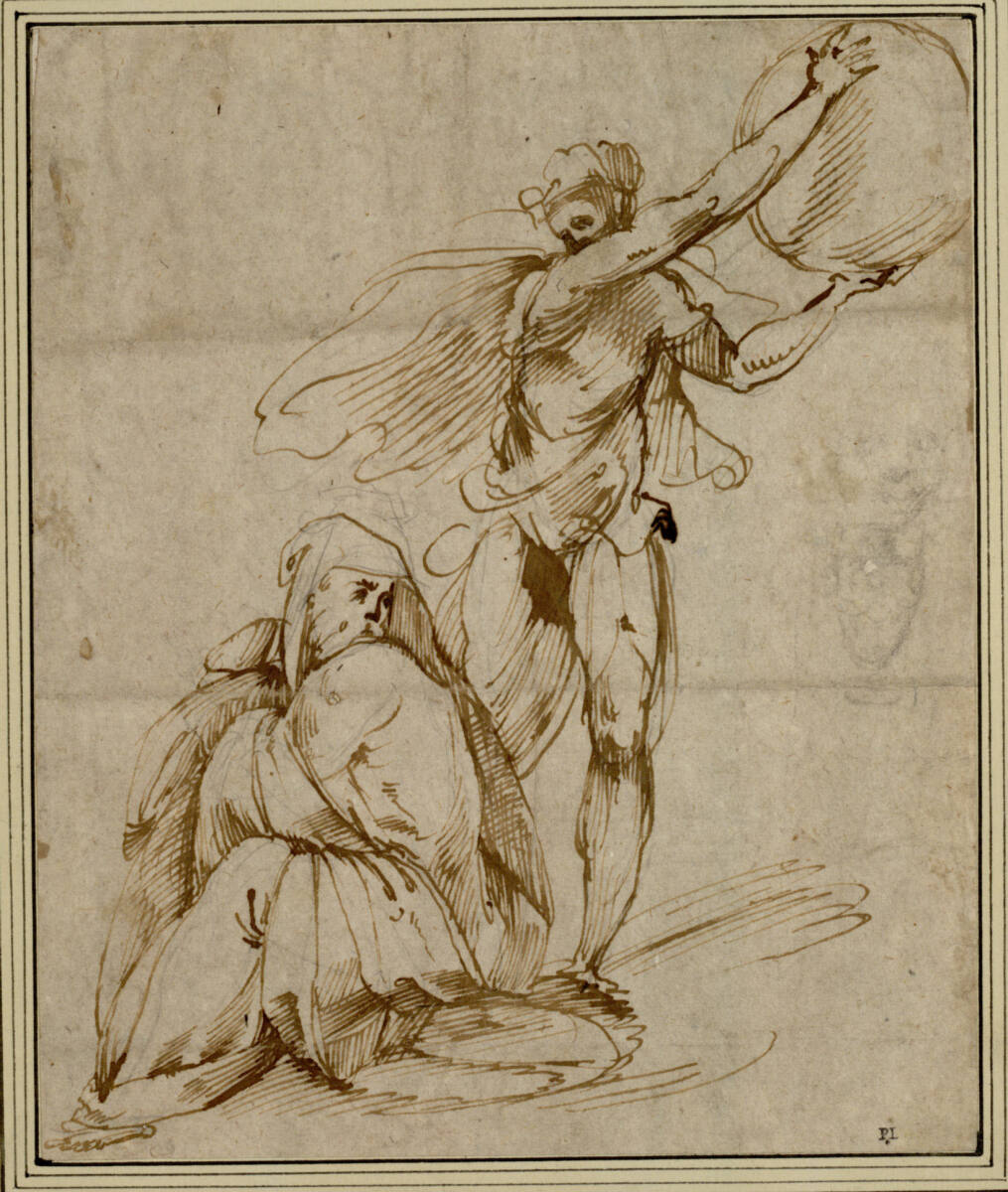 Anonym, Saturn und Atlas (?)