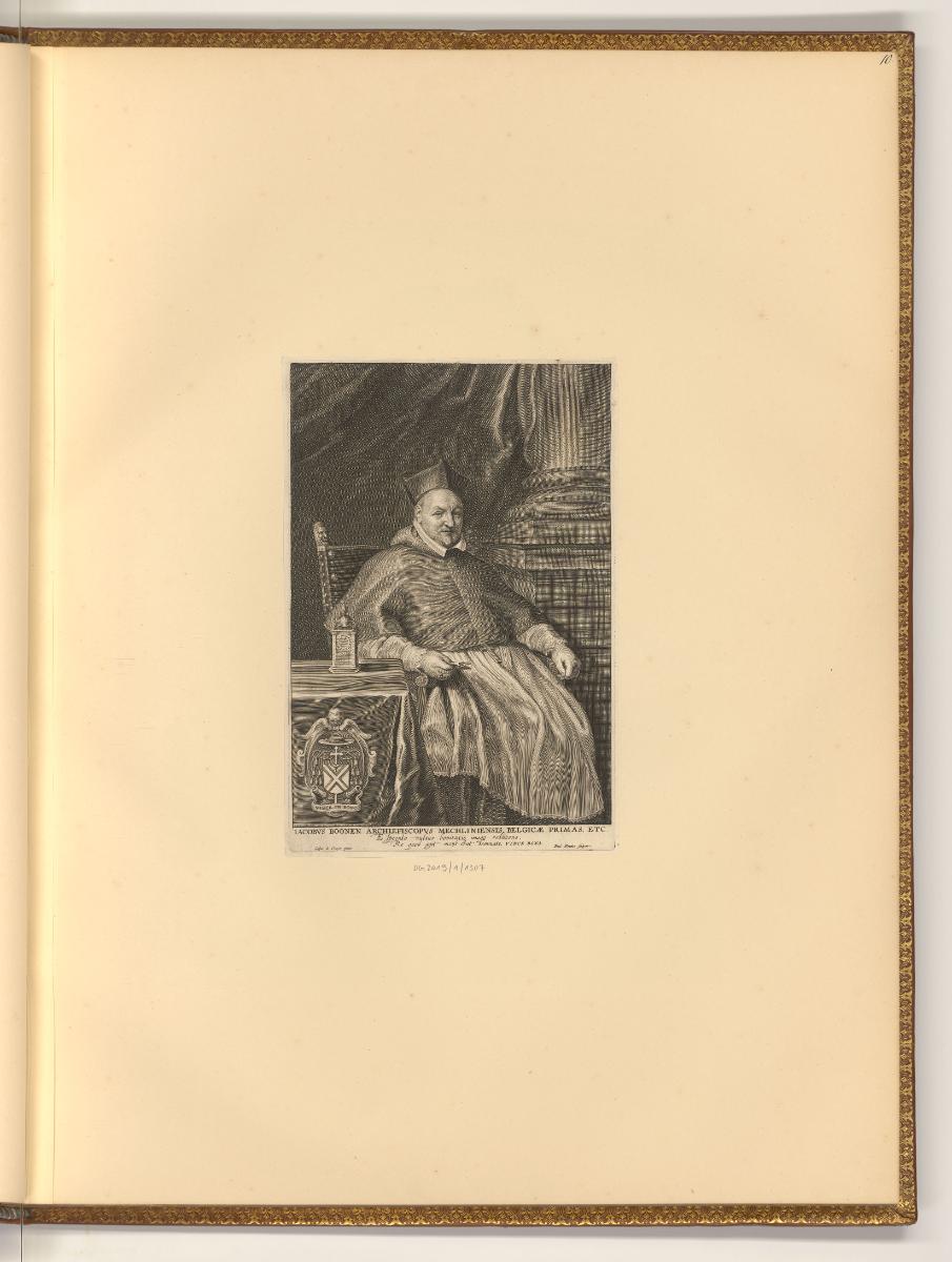 Gaspar de Crayer; Gerard Seghers, Porträt Jacob Boonen, Inv. Nr.: Holland nach Sektionen II/28,…
