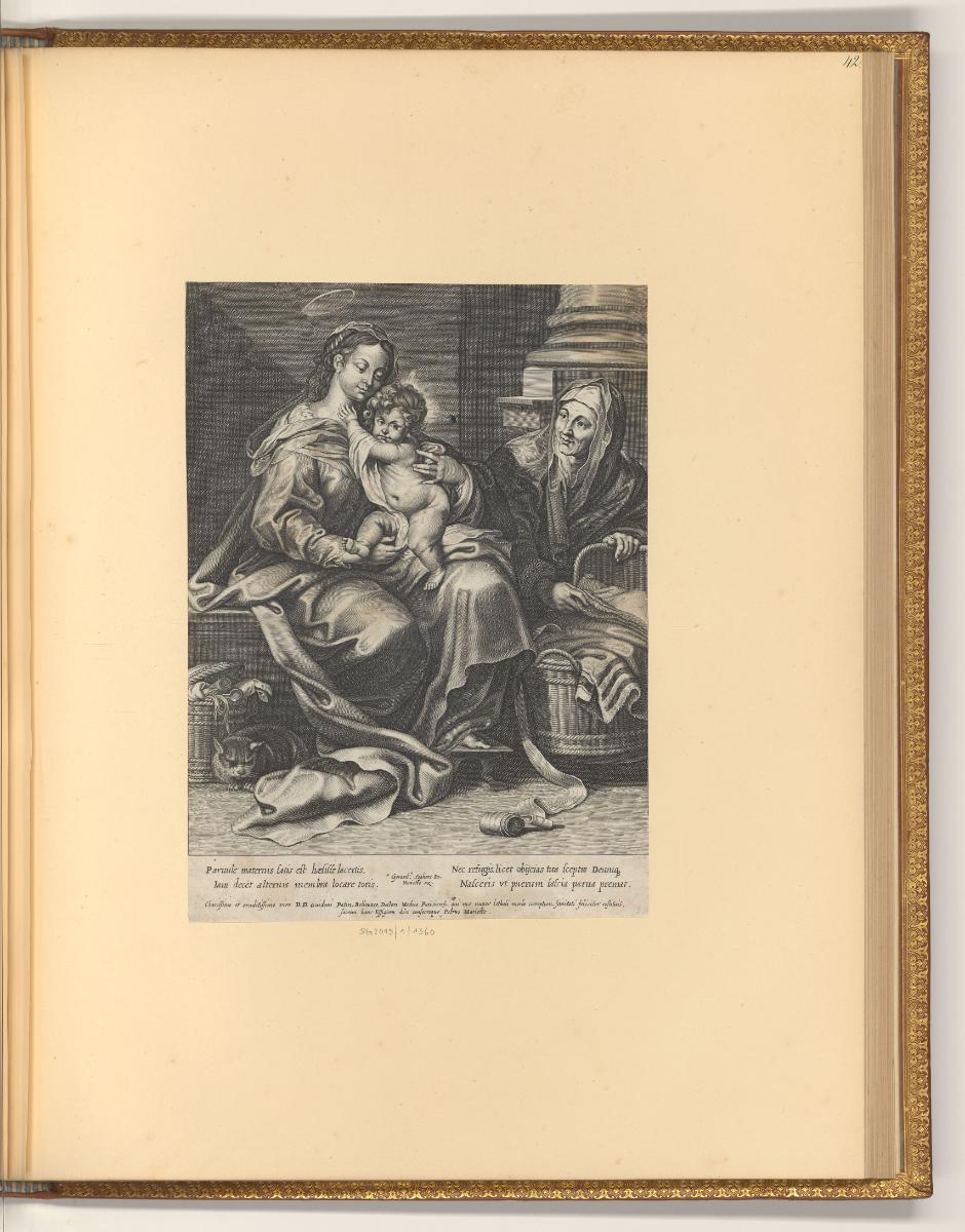 Gaspar de Crayer; Gerard Seghers, Anna selbdritt, Inv. Nr.: Holland nach Sektionen II/28, H/II/…