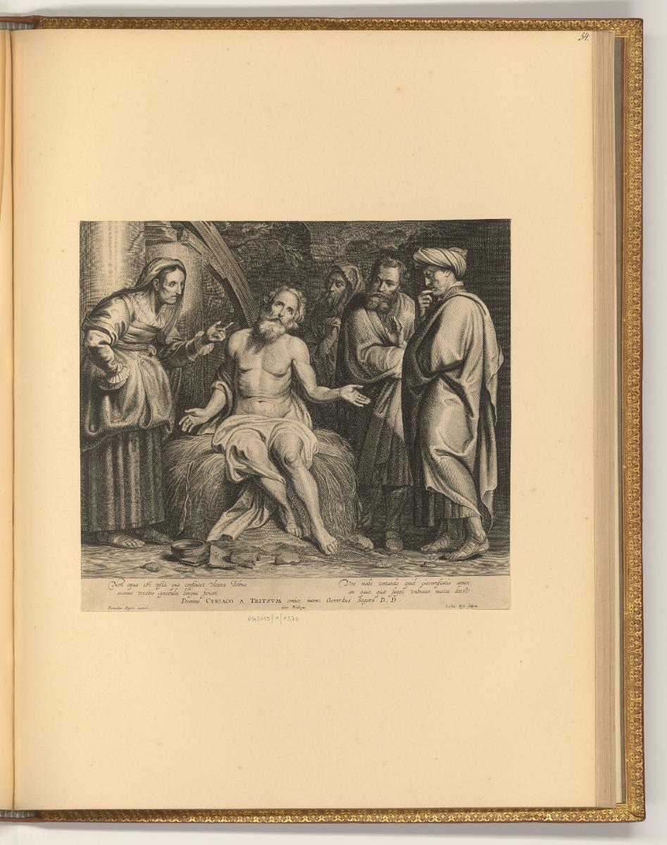 Gaspar de Crayer; Gerard Seghers, Hiob auf dem Misthaufen, Inv. Nr.: Holland nach Sektionen II/…