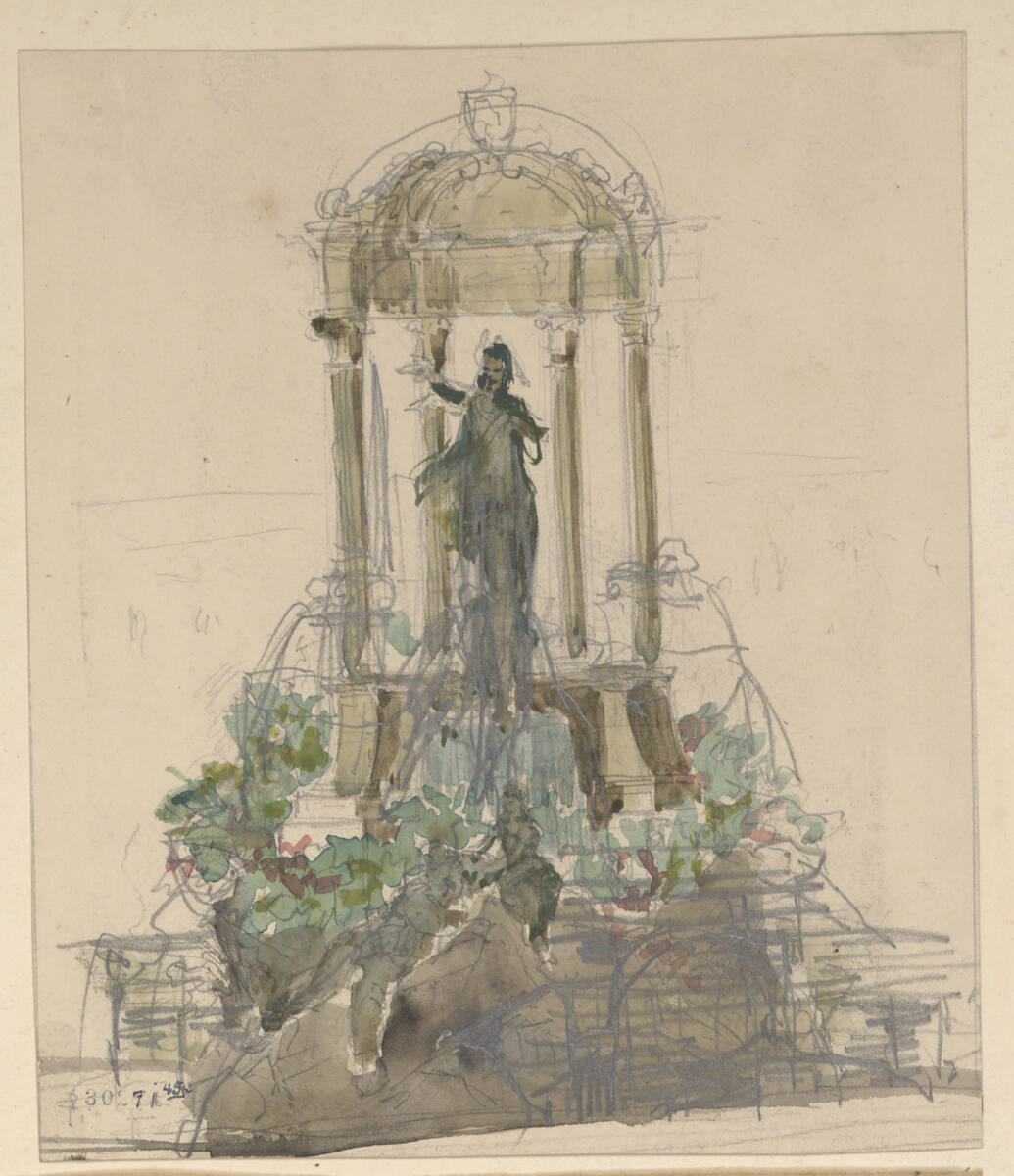 Architekturzeichnung, Rudolf Weyr