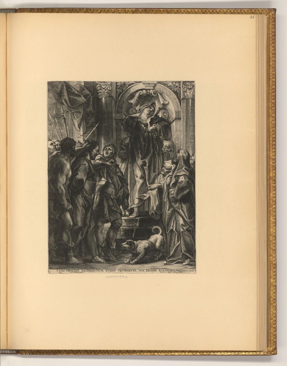 Jacques Jordaens, Jesus vor Pilatus, Inv. Nr.: Holland nach Sektionen II/29, H/II/29/48
