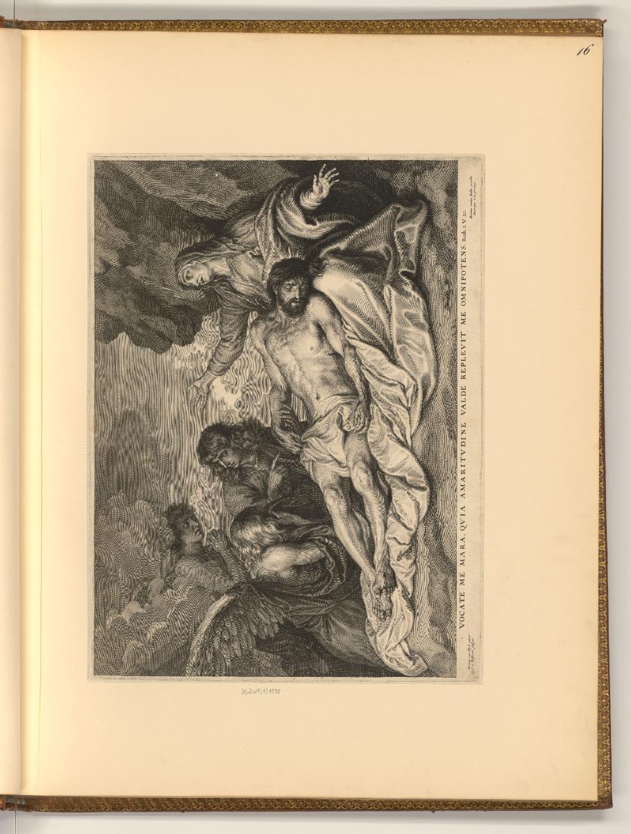 Antoine van Dyck Vol. I. Pièces gravées par: S. de Bolswert, L. Vorsterman, P. Pontius, P. de B…