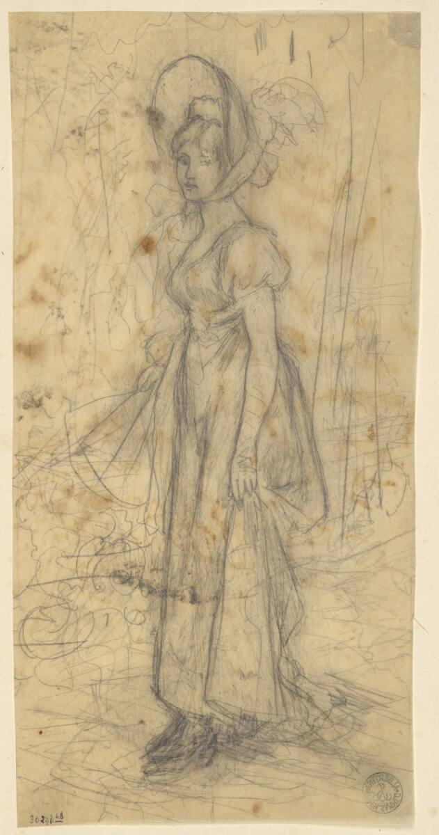 Rudolf Weyr, Weibliche Figurenstudie, Inv. Nr.: 30271/68