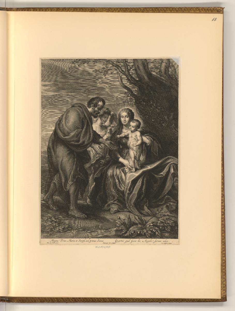 Antoine van Dyck Vol. I. Pièces gravées par: S. de Bolswert, L. Vorsterman, P. Pontius, P. de B…