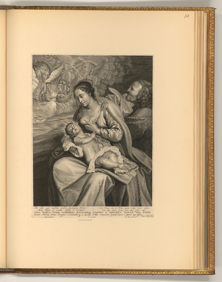 Antoine van Dyck Vol. I. Pièces gravées par: S. de Bolswert, L. Vorsterman, P. Pontius, P. de B…