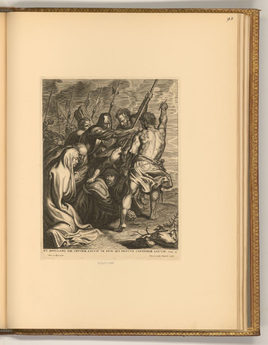 Antoine van Dyck Vol. I. Pièces gravées par: S. de Bolswert, L. Vorsterman, P. Pontius, P. de B…