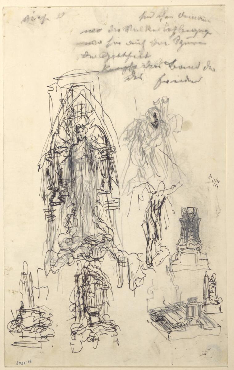 Rudolf Weyr, Denkmalstudien, Inv. Nr.: 30271/78