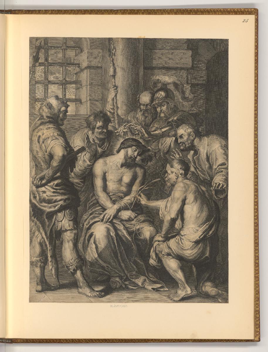 Antoine van Dyck Vol. II. Pièces par différens graveurs du XVIIe. Siecle, Verspottung Christi, …