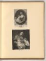 Antoine van Dyck Vol. III. Pièces par différens graveurs du XVIIIe. Siècle., Maria lactans; Mar…