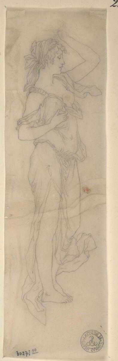 Rudolf Weyr, Stehende weibliche Figur nach rechts, Inv. Nr.: 30271/99